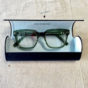 Warby Parker Green Glasses